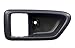 PT Auto Warehouse TO-2562G-2LH - Inside Interior Inner Door Handle Trim/Bezel, Gray - Driver Side