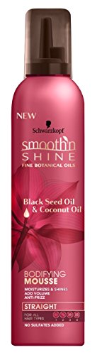 Smooth N Shine Straight Mousse Bodifying 9 Ounce Pump (266ml) (2 Pack)