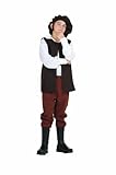 RG Costumes Renaissance Boy Costume, Brown/White, Large