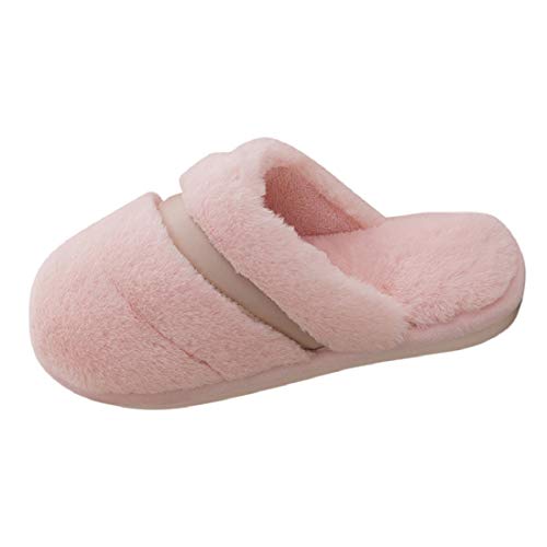 Women's House Slippers Plus Velvet Slipper Cotton Comfort Fluffy