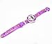 Bo Yi Kid's SK1144B Novelty Cute Flower Shape Digital Watch Purple