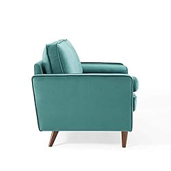 Modway Valour Sofa Performance Velvet Upholstered