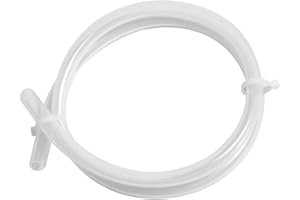 Quickun Pure Silicone Tubing, 3/8" ID x 1/2" OD High Temp Food Grade Tube Pure Silicone Hose Tube for Home Brewing, Beer Line, Kegerator, Wine Making, Aquaponics, Air Hose by Proper Pour (3.28 Ft)