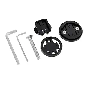 COMBR Universal Bicycle Stem Top Cap Computer GPS Stopwatch Mount Bracket Black