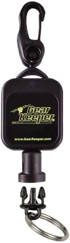 Hammerhead Industries Gear Keeper Net Retractors – Features Various Mounting Options With QC-II Split Ring Accessory – Ideal for Fly Fishing and Kayak Fishing - Made in USA