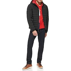 Tommy Hilfiger Men's Stretch Poly Hooded Packable
