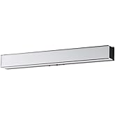 Maxim Lighting 59002CLFTBK Edge - 24W 1 CCT Selectable LED Bath Vanity-2.75 Inches Tall and 24 Inches Wide, Finish Color: Bla