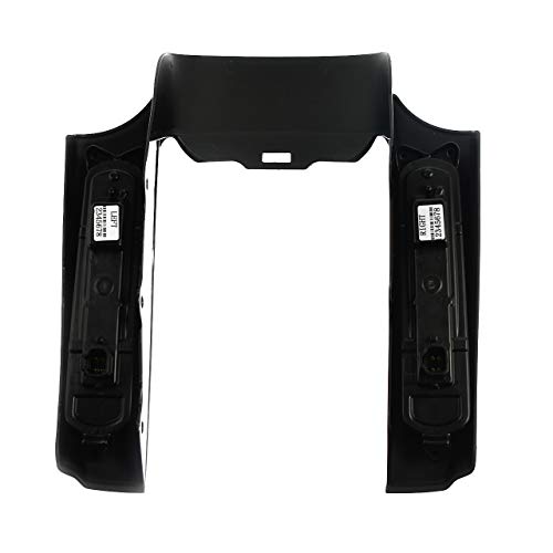 REBACKER Motorcycle Rear Fender Fascia LED Light For Harley Touring Road Glide Street Glide Electra Glide Road King Ultra Limited 14-2019 Gloss Black