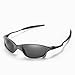 Walleva Black Polarized Replacement Lenses for Oakley X Metal XX Sunglasses