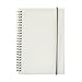 Zengest Wirebound Spiral Notebook Hardcover Dot Grid Notebook A5 Size 8.4