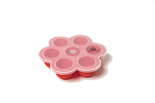 ROYAL GUARD Super Quality Silicone Egg Bites Mold with Non-Stick Cheesecake Pan Accessory W/Lid (Red) - Thumbnail 3