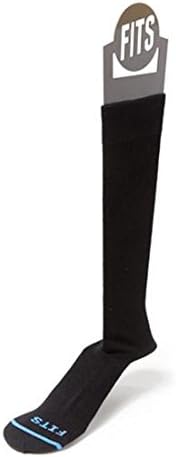 Fits Business - OTC Socks (LG (Men's Shoe 8.5-10, Women's Shoe 10-11.5), Black)