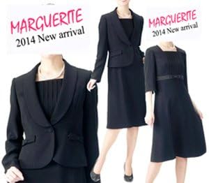 Amazon マーガレット ブラックフォーマル 喪服 礼服 アンサンブルワンピース 4 9号 イブニングドレス 通販