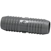 Lasco PVC Coupling, Insert, 1-1/4" Pipe Size - Pipe Fitting Gray 1429-012 - 1 Each
