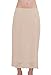 Under Moments  Half Slip Vintage Style Maxi 32-Inch with All Around Lace - Large - Beige