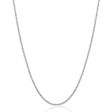 Jstyle Womens Stainless Steel Chain Necklace for Men Rolo Cable Link 2MM 20 Inch