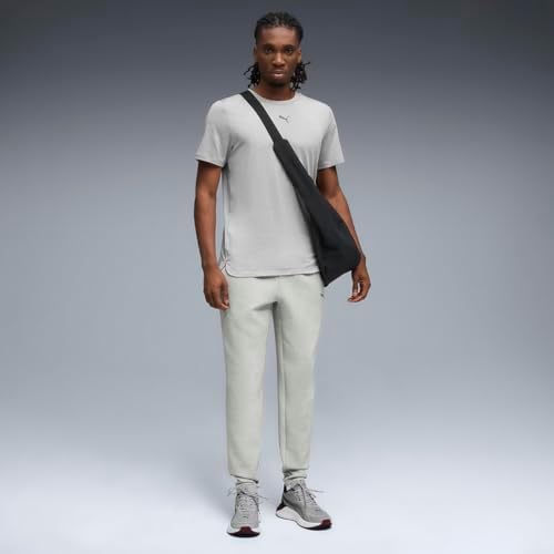 Unisex M Cloudspun Tees, Grau - Light Gray Heather, L EU