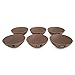 COZA DESIGN- Cozy Large Bowl Set- 17 oz (Set of 6, Gray)