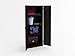 Ameriwood Home Flynn Storage Cabinet, Espresso