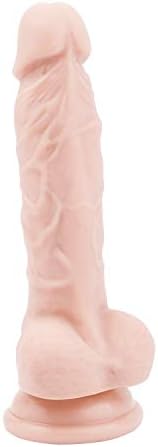 SunXLove Slim Slender 7" Realistic Silicon Toy for Women, Men Or Couples SunXLove