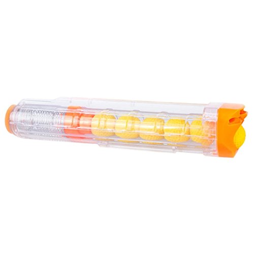 Livoty 7 Gunshot Cartridge Bullet Clip Toys For Rival Apollo XV-700,For Rival Zeue XV-1200 (Orange)