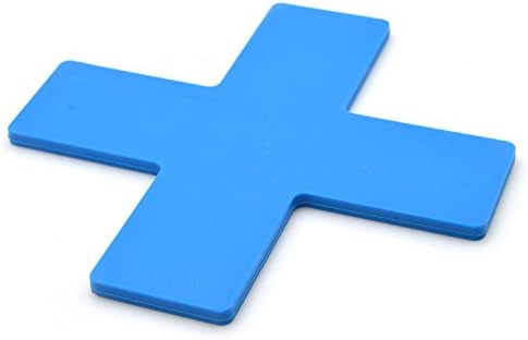 Multipurpose Silicone Kitchen Tool - Silicone Pot Holder, Trivet Mat, Spoon Rest Non Slip, Insulation Heat Resistant Hot Pads, Table Mat by HKEcke (Blue)