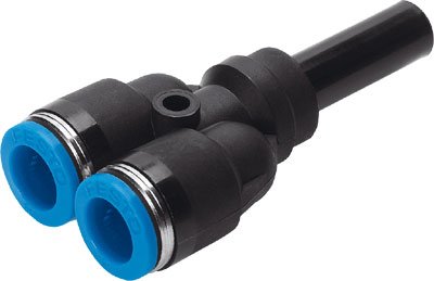 Festo 130628 QSY-4H Push-In Y-Connector, 16mm, Pack of 10