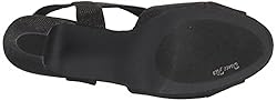 Easy Street Women's Christy Heeled Sandal, Black