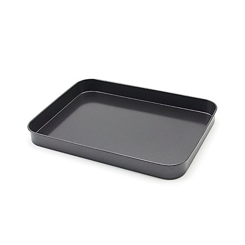 Nonstick Bakeware 9-Inch x 7-Inch Cookie Pan, Gray