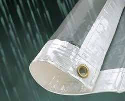 Kitmaster Supplies Glass Clear PVC Waterproof Tarp Tarpaulin Ground Sheet Cover 310GSM Super Heavy Duty