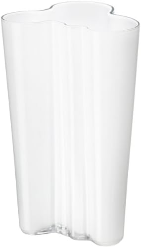 Iitala Aalvar Aalto Finlandia Vase (Small), White
