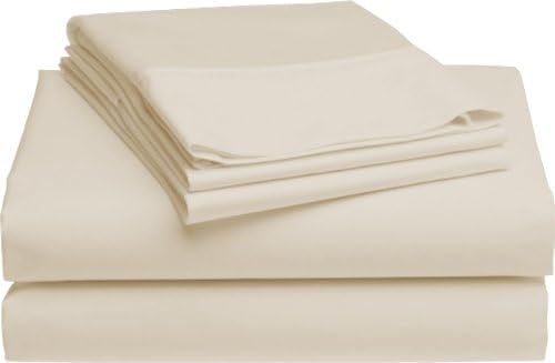 Gramercy Park 620 Thread Count Egyptian Cotton Sateen California-King Sheet Set, Ivory