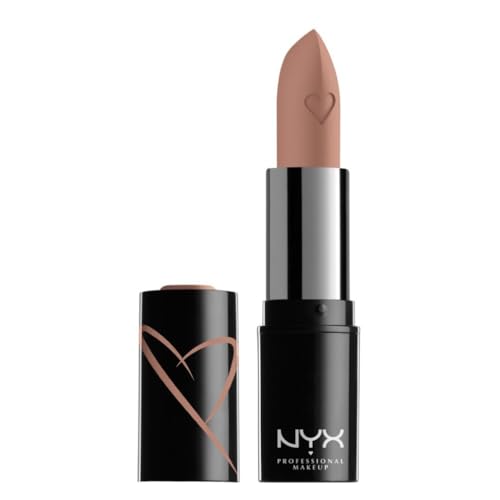 NYX Professional Makeup Shout Loud Satin Lipstick, Ultra-Saturated Colour, Vegan Formula, A La Mode — image 1