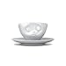 Tassen Face Espresso Coffee Cup with Saucer (Kissing)