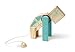12 Piece Tegu Circuit Racer Magnetic Wooden Block Set