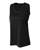 YogaColors Women's Performance Fitness Workout V-Neck Tank Top With UPF 30