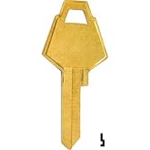 Mailbox XL7 Brass Key Blanks by Ilco - Box of 50