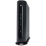Motorola 8x4 Cable Modem Gateway + WiFi N450 GigE Router with Power Boost, Model MG7315, 343 Mbps DOCSIS 3.0, Certified by Comcast XFINITY, Charter Spectrum, Time Warner, BrightHouse, Cox and more