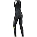 GORE BIKE WEAR Women’s Long Thermal Road Cycling Tights with Braces, Seat Padding, GORE Selected Fabrics, POWER LADY 2.0 Thermo Bibtights+, Size 38, Black/Neon Yellow, WPOWTL