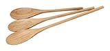 Wooden Spoons Solid 3-Pc