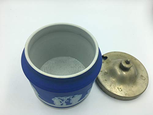 4 Vintage+English+Wedgwood+Jasper+Mustard