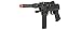 UKARMS 286FPS Spring Mini-Uzi Tactical Airsoft Gun Rifle 6mm BB Pistol w/BBs