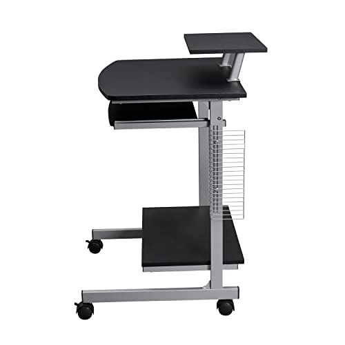 Techni Mobili Compact Computer Cart With Storage, Graphite Pricepulse