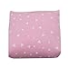 JYOKO Kids Reducer Cushion Infant Head & Baby Body Support Antiallergic 100% Cotton (Head, Body and Back Support, Pink Sparkles) 3 Parts