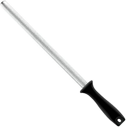 Kataoka Seisakusho M159 Sharpener, Silver, 11.8 inches (300 mm), Diamond Steel Sharpener