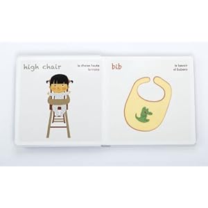 I Love to Eat: Deluxe Touch-and-Feel (Spanish and French Edition)