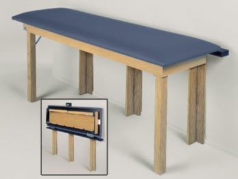Hausmann Special Needs Wall Folding Treatment/Changing Table 72"L x 31"H x 24"W