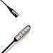 Flexible 4Pin Mixer Lamp / Light, XLR-Male 0.5W LED, 12 VAC 18 inches LED Console Lamp for Mixers, Midas M32, Behringer X32 Compact Mixer, Not for Allen & Heath QU, GL, MixWizard Series (4pin 12V XLR)