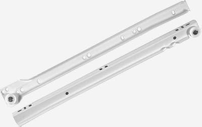 REJS Metal Roller Drawer Slides 400mm 2 Left 2 Right Heavy Duty