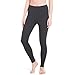 JCBABA High Waist Yoga Pants Workout Sport Leggings for Women with Pockets - Not See Through Black